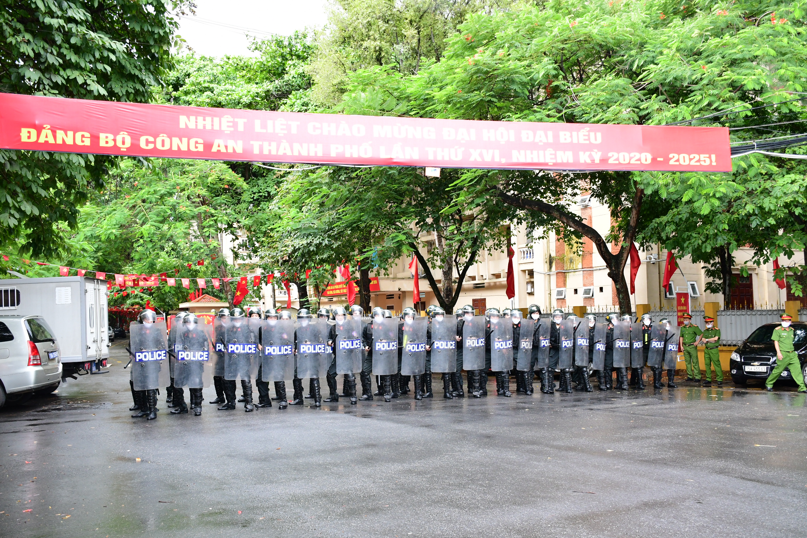 Điều động 6.730 lượt cán bộ chiến sỹ bảo vệ tuyệt đối an toàn các mục tiêu